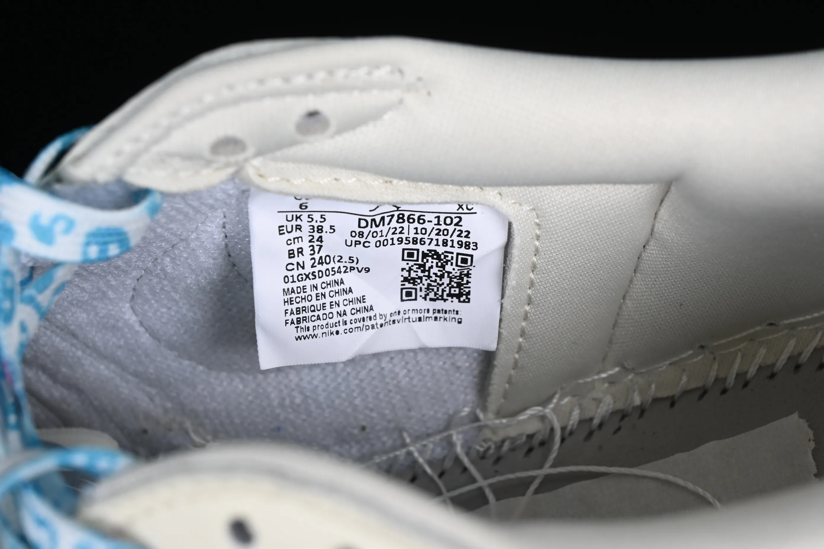 All categories Air Jordan Jordan series basketball shoes Air Jordan 1 Low Travis Scott x Air Jordan 1 Low OG AJ1 Joe 1 joint overhead hook DM7866-102